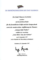 Agraïment Alcaldessa